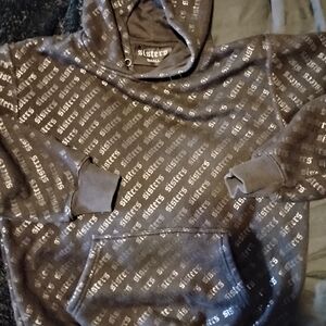 Sisters Black Logo-Print Hoodie